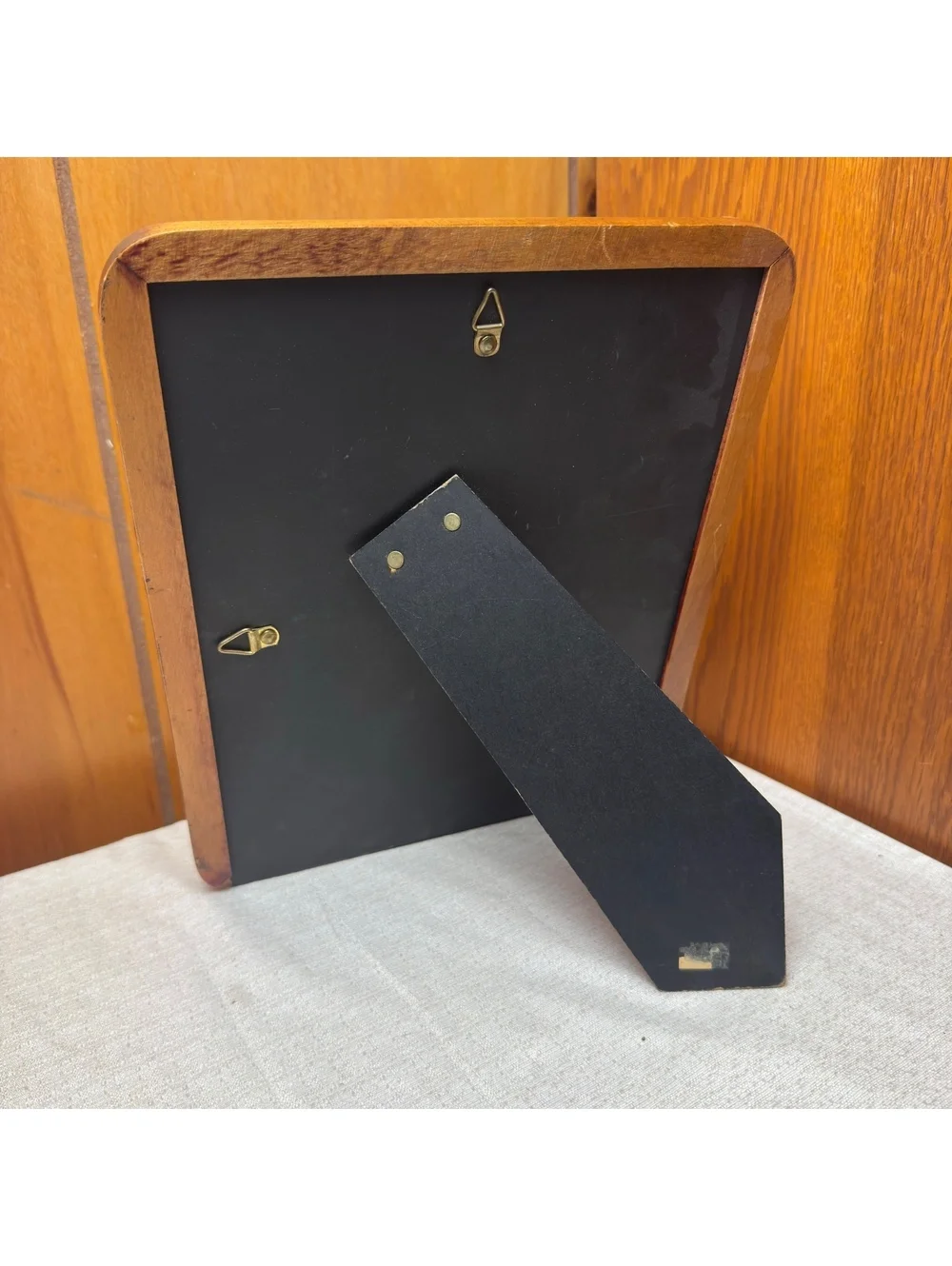 Vintage Fetco 8x10 Wood Picture Frame Oval Opening Rounded Corners